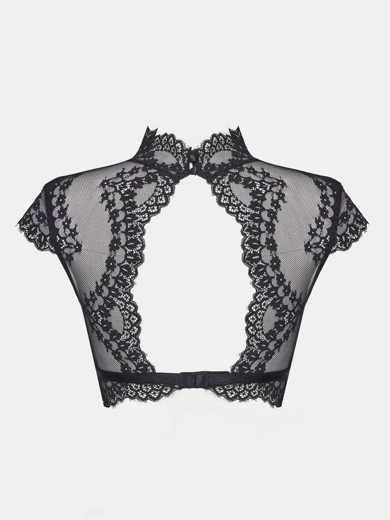 Hunkemöller Hunkemöller Biustonosz top Daisy 205499 Czarny
