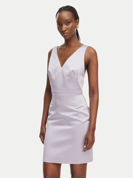 Elisabetta Franchi Elisabetta Franchi Rochie cocktail TB-001-61E2-V550 Violet Regular Fit