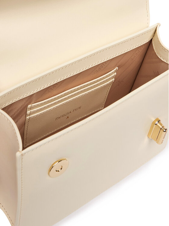 Patrizia Pepe Patrizia Pepe Дамска чанта 8B0326/L061-W405 Екрю
