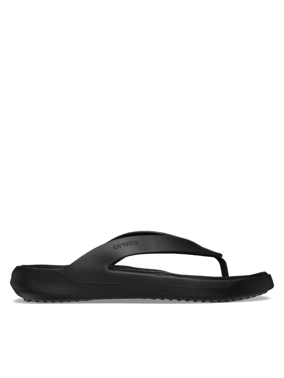 Crocs Crocs Šlepetės per pirštą Getaway Flip W 209589 Juoda