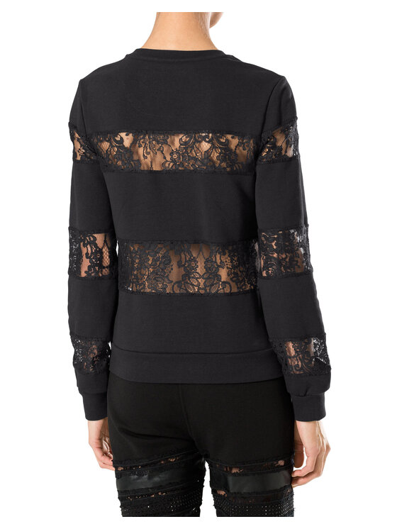 PHILIPP PLEIN PHILIPP PLEIN Felpa 30751 Nero Regular Fit