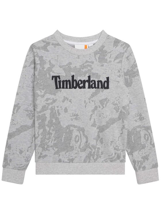 Timberland Timberland Μπλούζα T25U10 D Γκρι Regular Fit