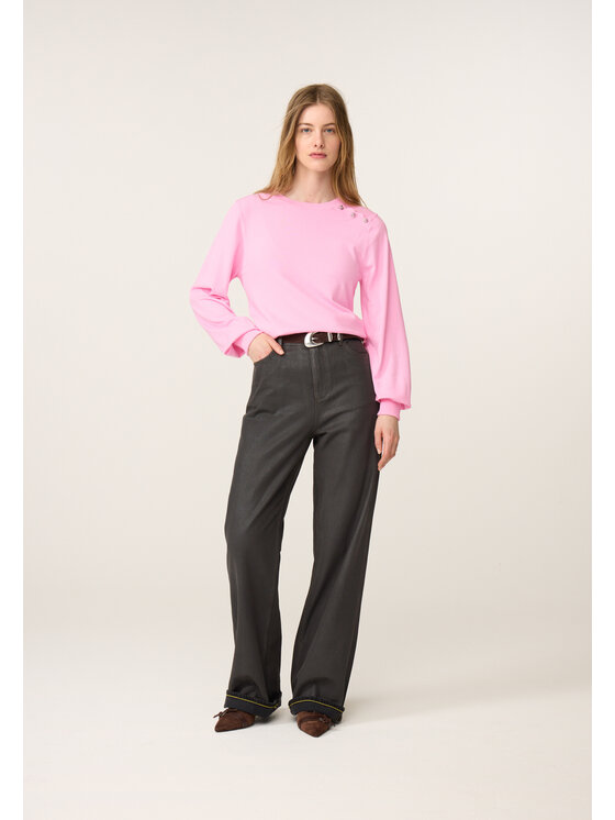 Fabienne Chapot Fabienne Chapot Sweter 6702-1385-175 Różowy Regular Fit
