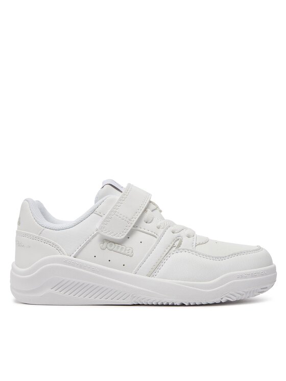 Joma Joma Αθλητικά Platea Low Jr 2402 JPLAS2402V Λευκό