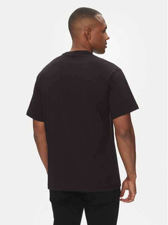 Versace Jeans Couture Versace Jeans Couture Majica 78GAHT01 Črna Regular Fit