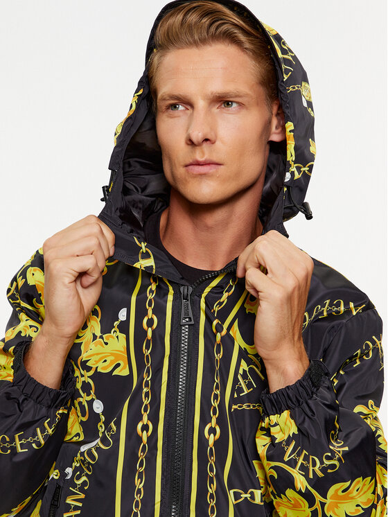 Versace Jeans Couture Versace Jeans Couture Demisezoninė striukė 75GASD05 Juoda Regular Fit