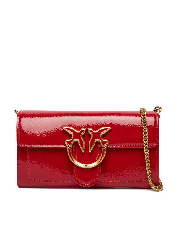 Geantă PINKO Love One Wallet C PE25 PLTT 100062 A1UV Roșu