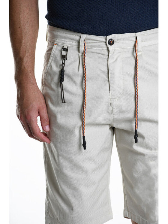 Xagon Xagon Pantaloncini P25031CR4052 Écru Regular Fit