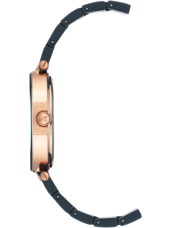 Anne Klein Anne Klein Zegarek AK-1018RGNV Niebieski