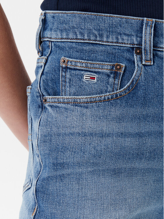 Tommy Jeans Tommy Jeans Kratke traperice DW0DW20092 Plava Mom Fit
