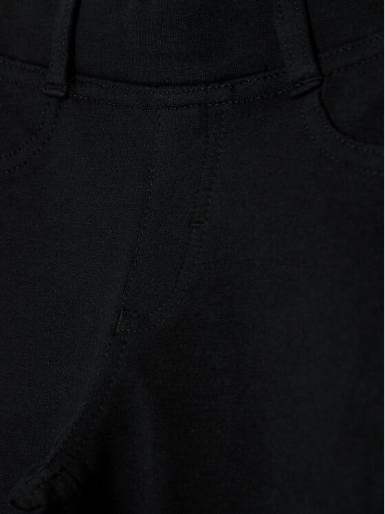 NAME IT NAME IT Legginsy 13186951 Czarny Slim Fit