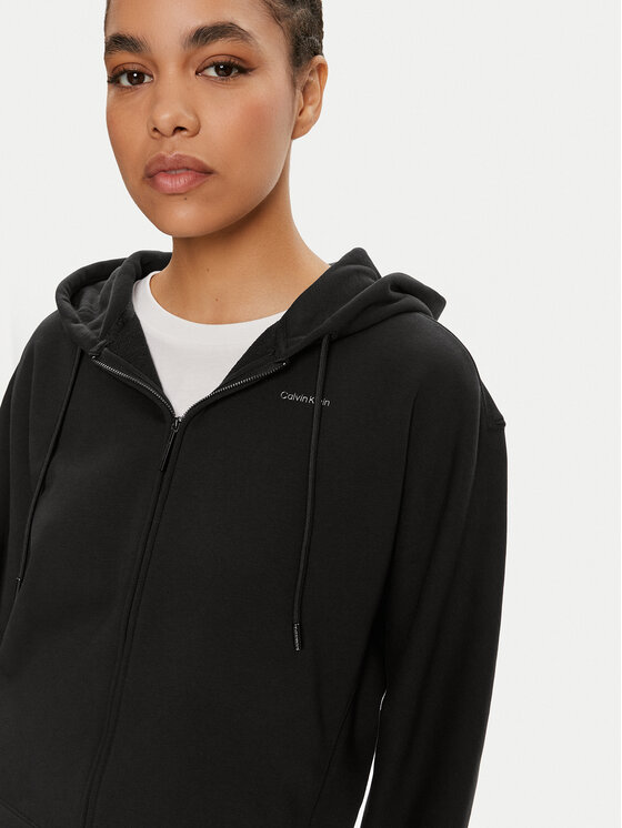 Calvin Klein Calvin Klein Μπλούζα Nano Logo K20K207210 Μαύρο Relaxed Fit