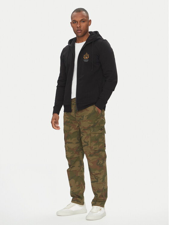 Aeronautica Militare Aeronautica Militare Džemperis 251FE1974F459 Juoda Regular Fit