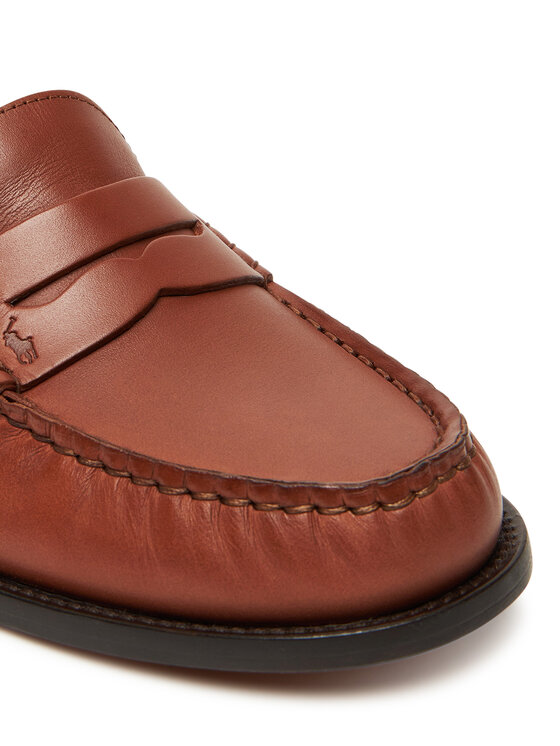 Polo Ralph Lauren Polo Ralph Lauren Mokasyny Calfskin Penny Loafer 818961942001 Brązowy