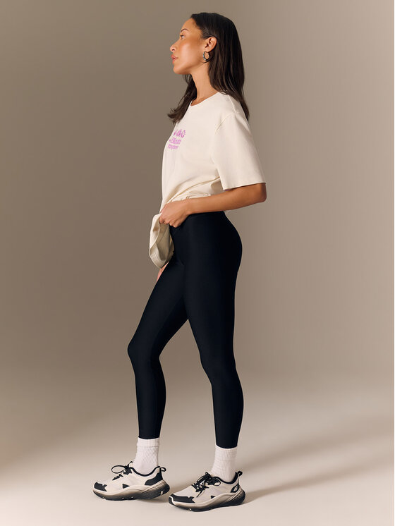 4F 4F Legginsy BLOOM MODE Czarny Slim Fit