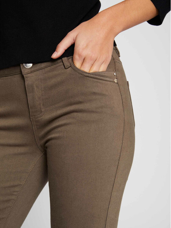 Morgan Morgan Teksad 211-PETRA Roheline Skinny Fit