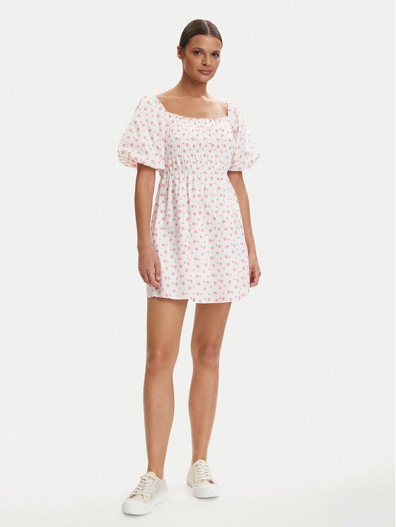Roxy Roxy Літня сукня W126-RXLDS-1030-01P Білий Regular Fit
