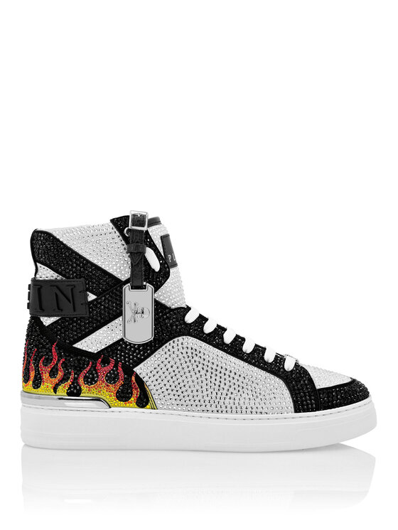 PHILIPP PLEIN PHILIPP PLEIN Sneakersy 21901 Bílá
