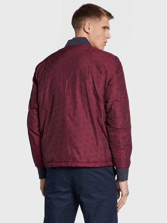 Tommy Hilfiger Tommy Hilfiger Μπόμπερ μπουφάν Reversible Varsity MW0MW27587 Σκούρο μπλε Regular Fit