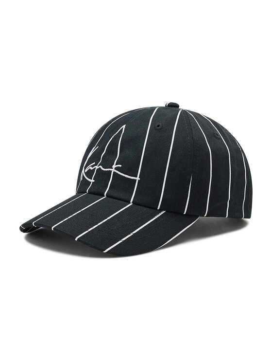 Karl Kani Kapa s šiltom Signature Pinstripe 7004096 Črna