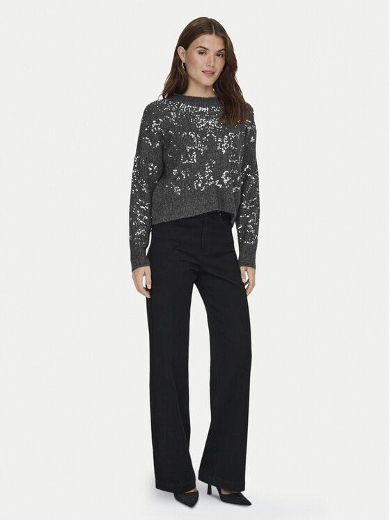 ONLY ONLY Pullover Alta 15353230 Grau Regular Fit