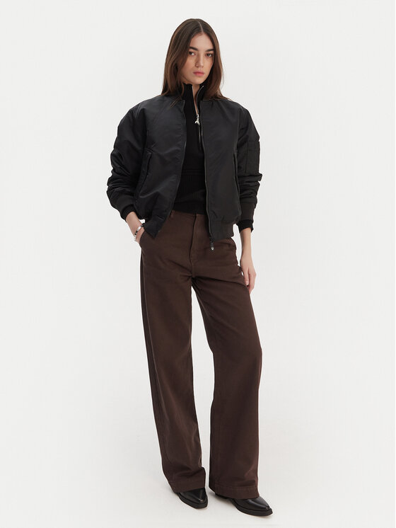 G-Star Raw G-Star Raw Bavlnené nohavice Deck 2.0 D26432-E078 Hnedá Wide Leg
