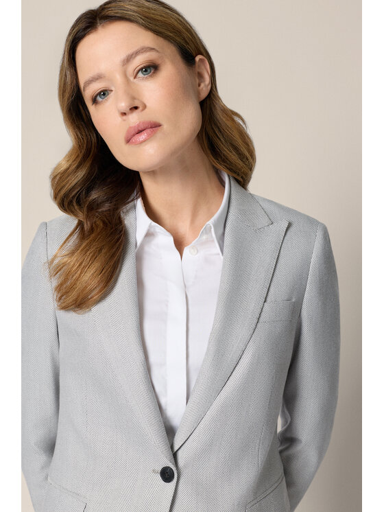 Lancerto Lancerto Marynarka Cortona MA131126000039 Szary Regular Fit