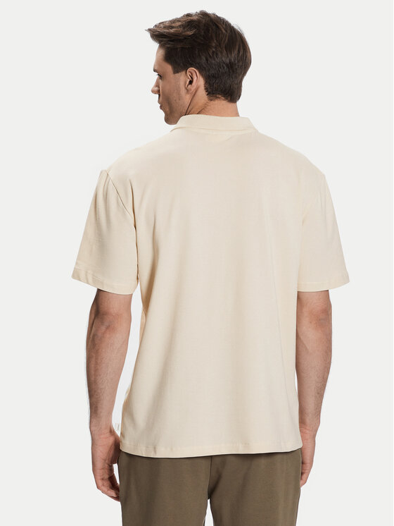 Outhorn Outhorn Polo TTSHM449 Beige Regular Fit