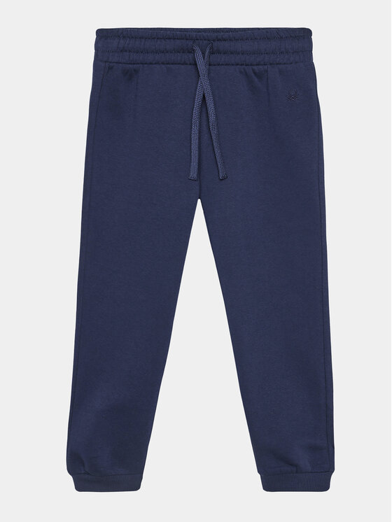 United Colors Of Benetton Pantaloni trening 39M2CF022 Bleumarin Regular Fit