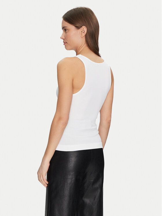 Guess Guess Τοπ W5GP57 KCV52 Λευκό Regular Fit
