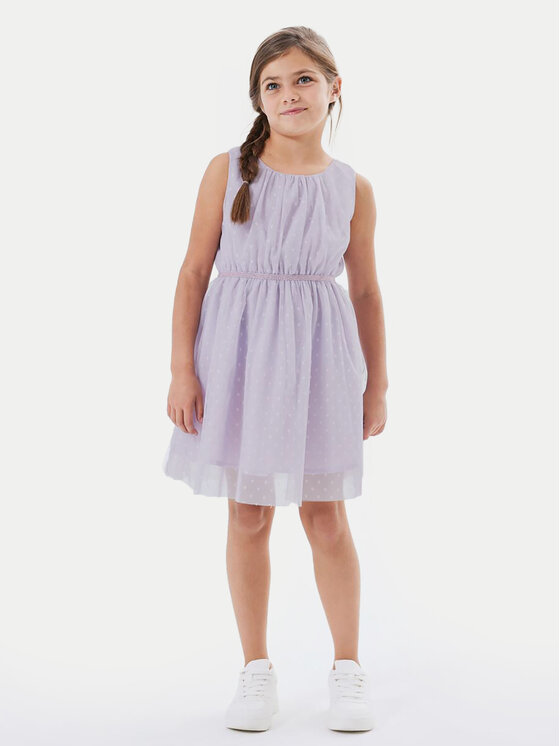 NAME IT NAME IT Sommerkleid Vabos 13218323 Violett Regular Fit