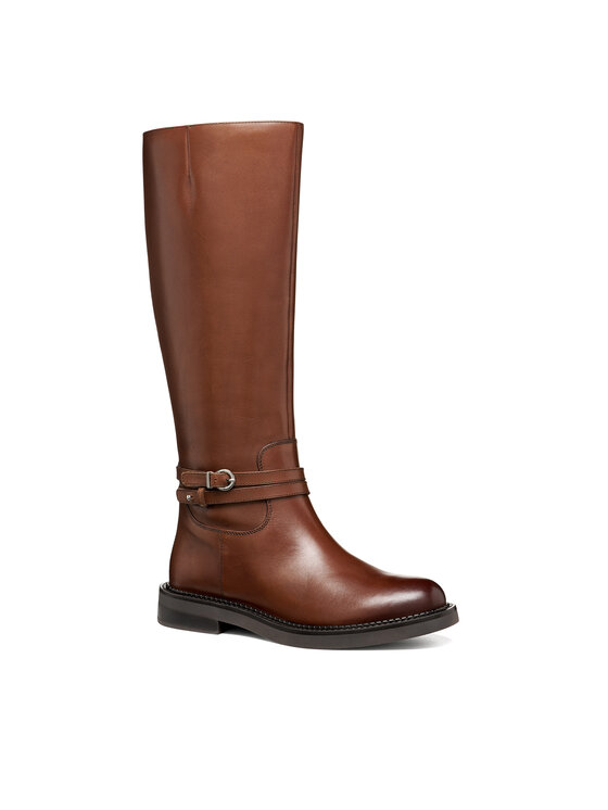 Geox Geox Cizme lungi riding D Serilda D56WYA 43 C6006 Maro