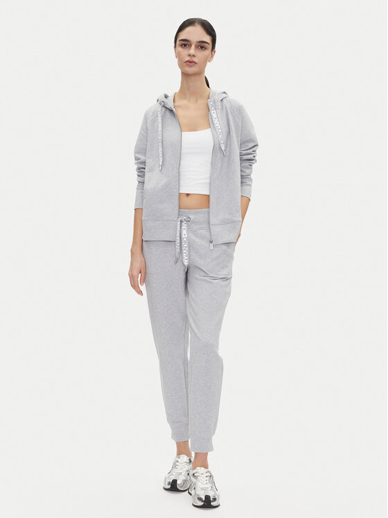 DKNY Sport DKNY Sport Mikina DP5J9510 Šedá Relaxed Fit