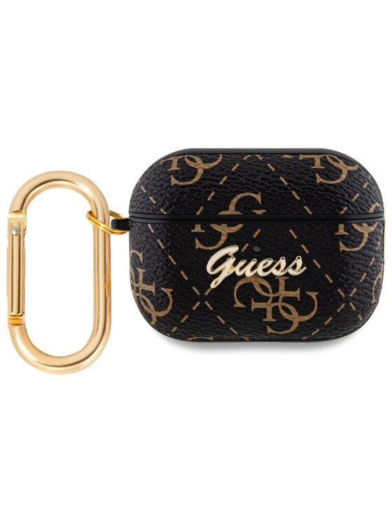 Guess Guess Etui na słuchawki AirPods Pro 2 - 4G Hook Czarny