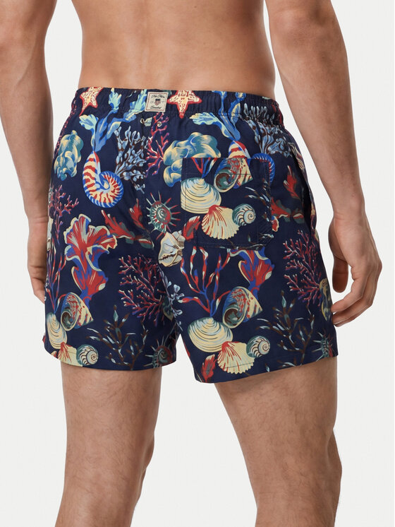 Gant Gant Σορτς κολύμβησης 922616014 Σκούρο μπλε Regular Fit