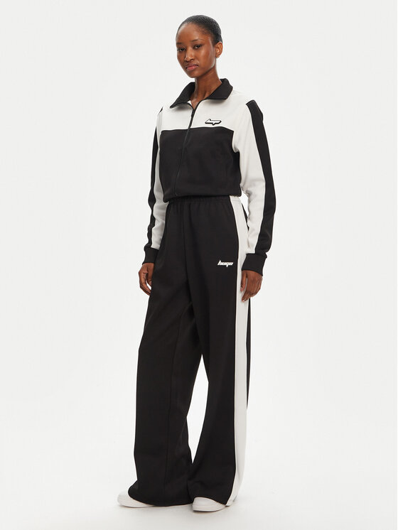 HUGO HUGO Pantaloni trening Nelarina_B 50537080 Negru Regular Fit