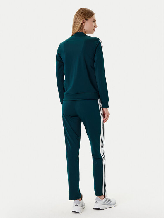 adidas adidas Trenerka Essentials 3-Stripes JX0505 Zelena Regular Fit