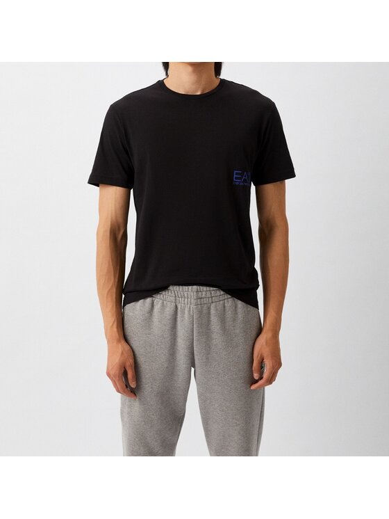 EA7 Emporio Armani EA7 Emporio Armani Tričko 6RPT06 PJNVZ 0200 Čierna Regular Fit