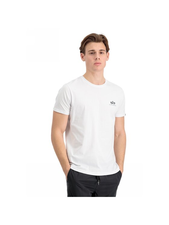 Alpha Industries Alpha Industries Súprava tričiek AI.258500-95 Biela Basic Fit