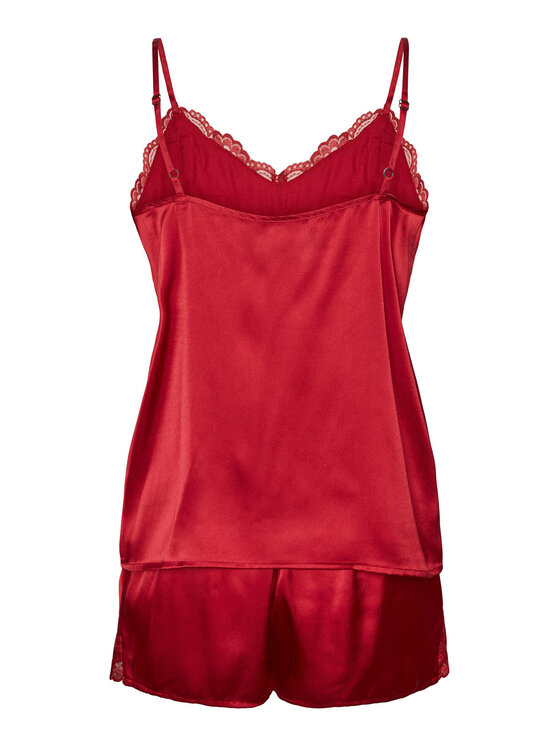 Pieces Pieces Pyjama 17142952 Rot Regular Fit