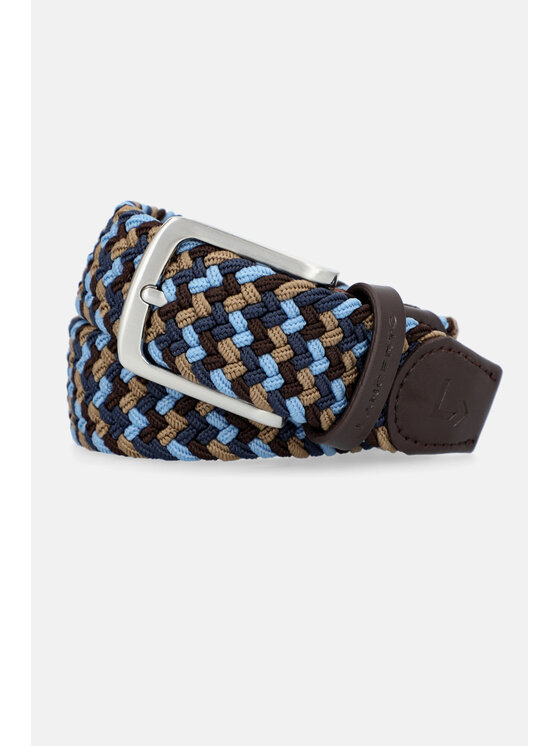 Lancerto Lancerto Pasek Męski Pleat PS090124000009 Kolorowy