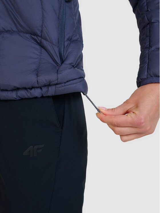 4F 4F Outdoorová bunda 4FWSS25TDJAF531-22S Čierna Slim Fit