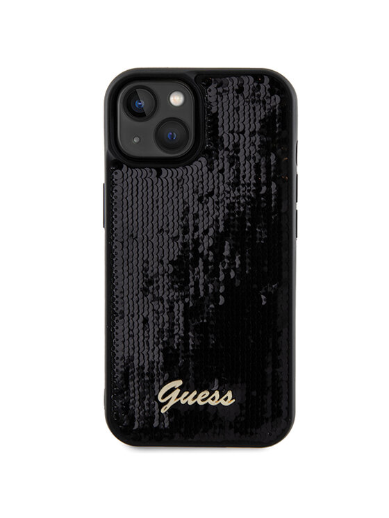 Guess Guess Etui na telefon iPhone 14 / 15 / 13 Czarny