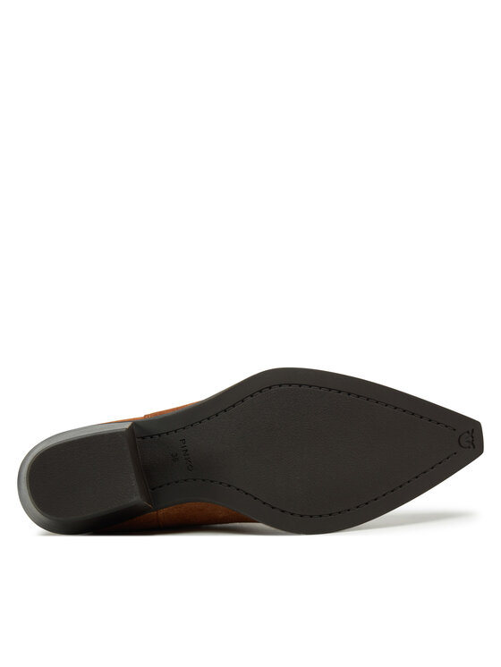 PINKO PINKO Kowbojki Tex 14 SD0345P002 Brązowy