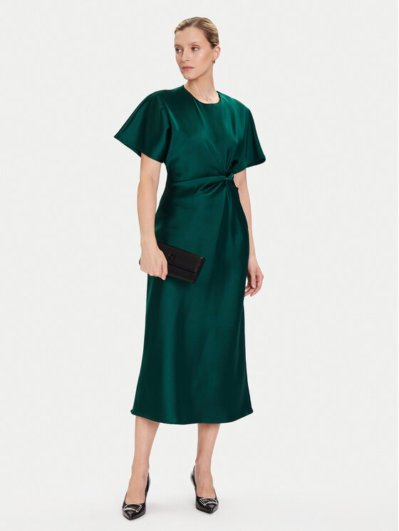 Rinascimento Rinascimento Коктейльна сукня CFC0125718003 Зелений Regular Fit