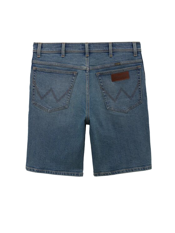Wrangler Wrangler Pantaloncini di jeans TEXAS SHORTS Blu Regular Fit