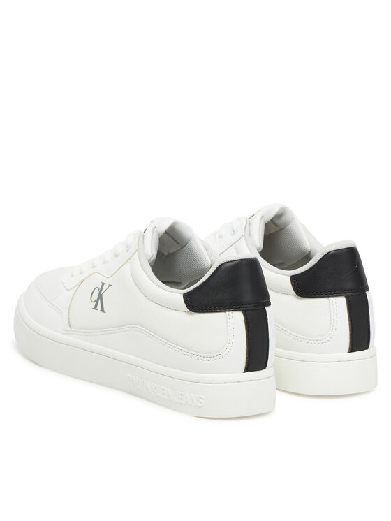 Calvin Klein Jeans Calvin Klein Jeans Sneakers Classic Cupsole Tech Ripstop YM0YM01202 Alb