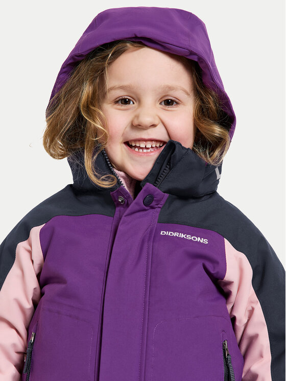 Didriksons Didriksons Зимно яке Neptun 505472 Виолетов Regular Fit