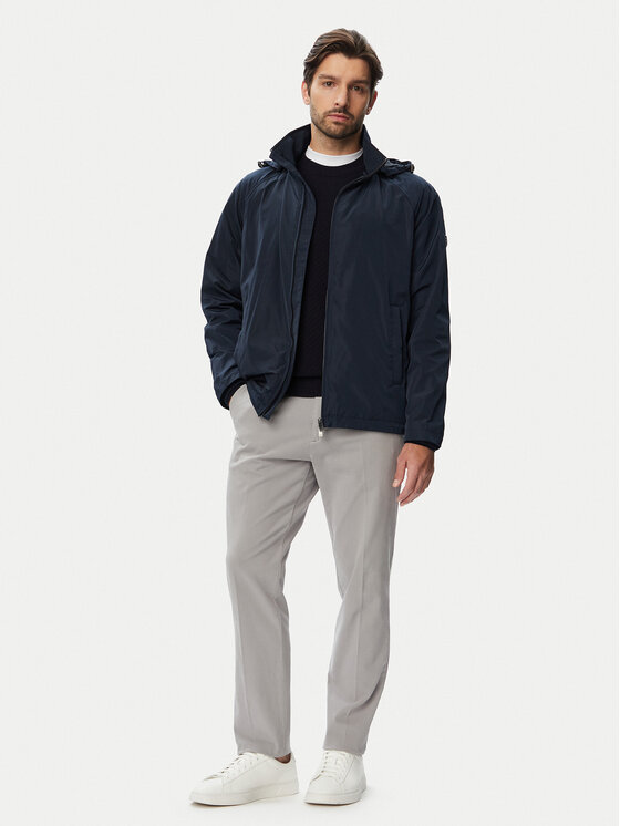 BOSS BOSS Větrovka Kurtka H-Carlen 50564402 Tmavomodrá Regular Fit