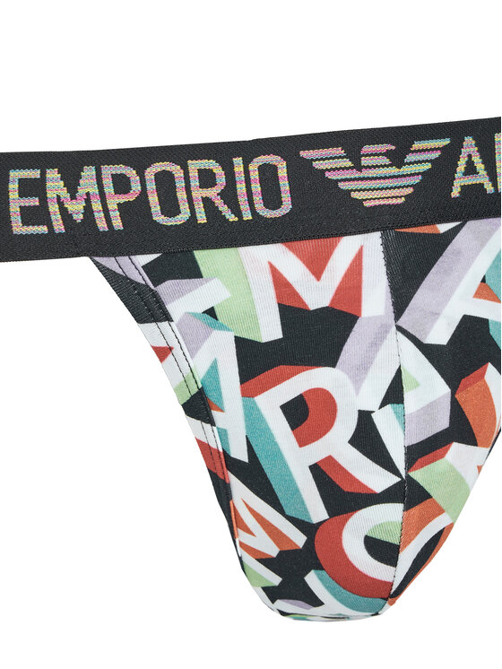 Emporio Armani Underwear Emporio Armani Underwear Komplet slipów Jock Strap EM000257 AF10798 MC104 Kolorowy